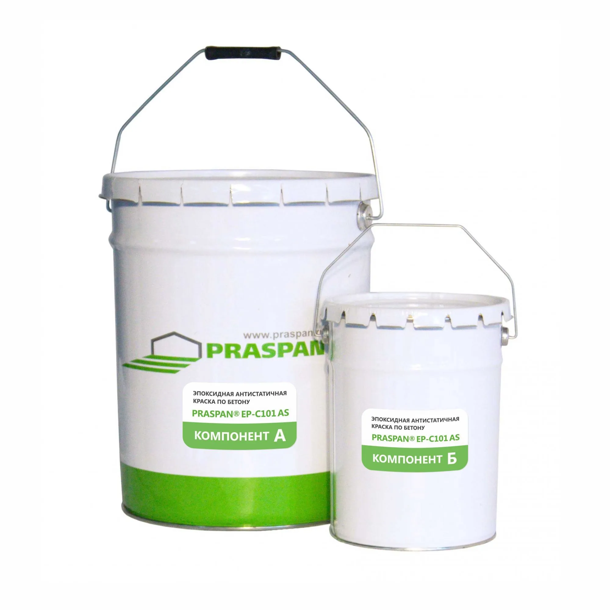 Beton uchun antistatik epoksi bo‘yoq «PRASPAN® EP-C101 AS»