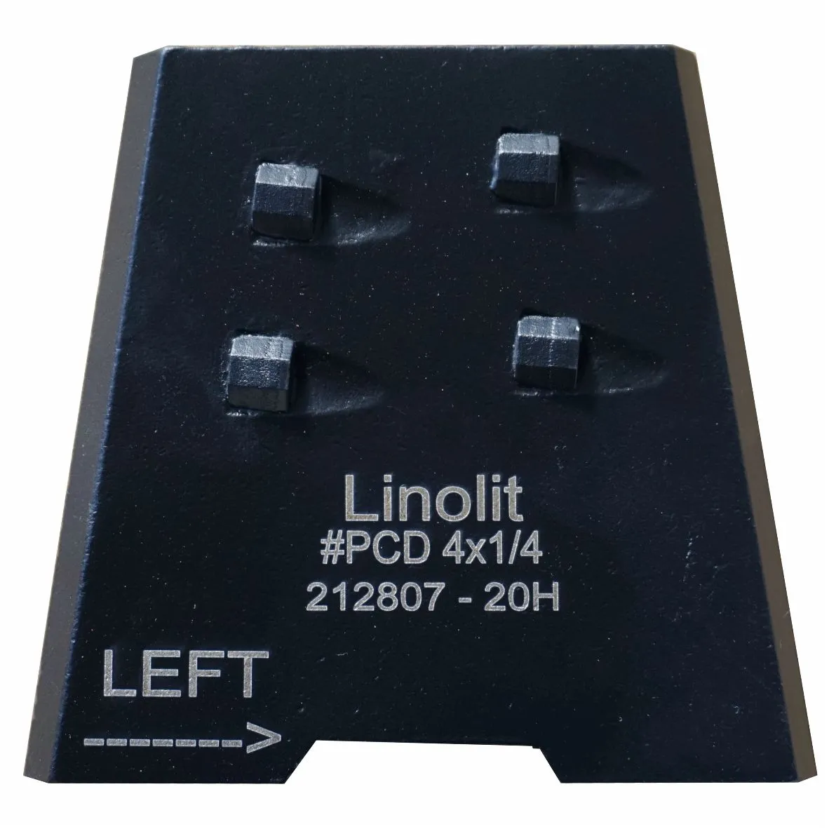 Франкфурти алмосӣ «КОГОТЬ» Linolit® #PCD41/4 MB_LN LEFT (чап)
