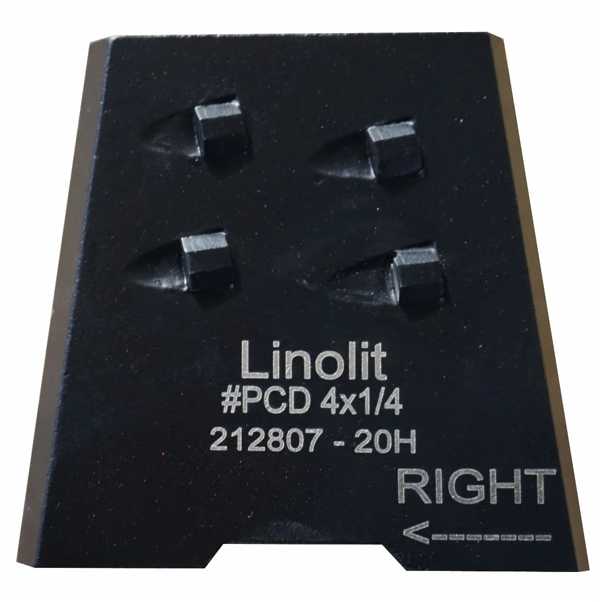 Франкфурти алмосӣ «КОГОТЬ» Linolit® #PCD41/4 MB_LN RIGHT (рост)